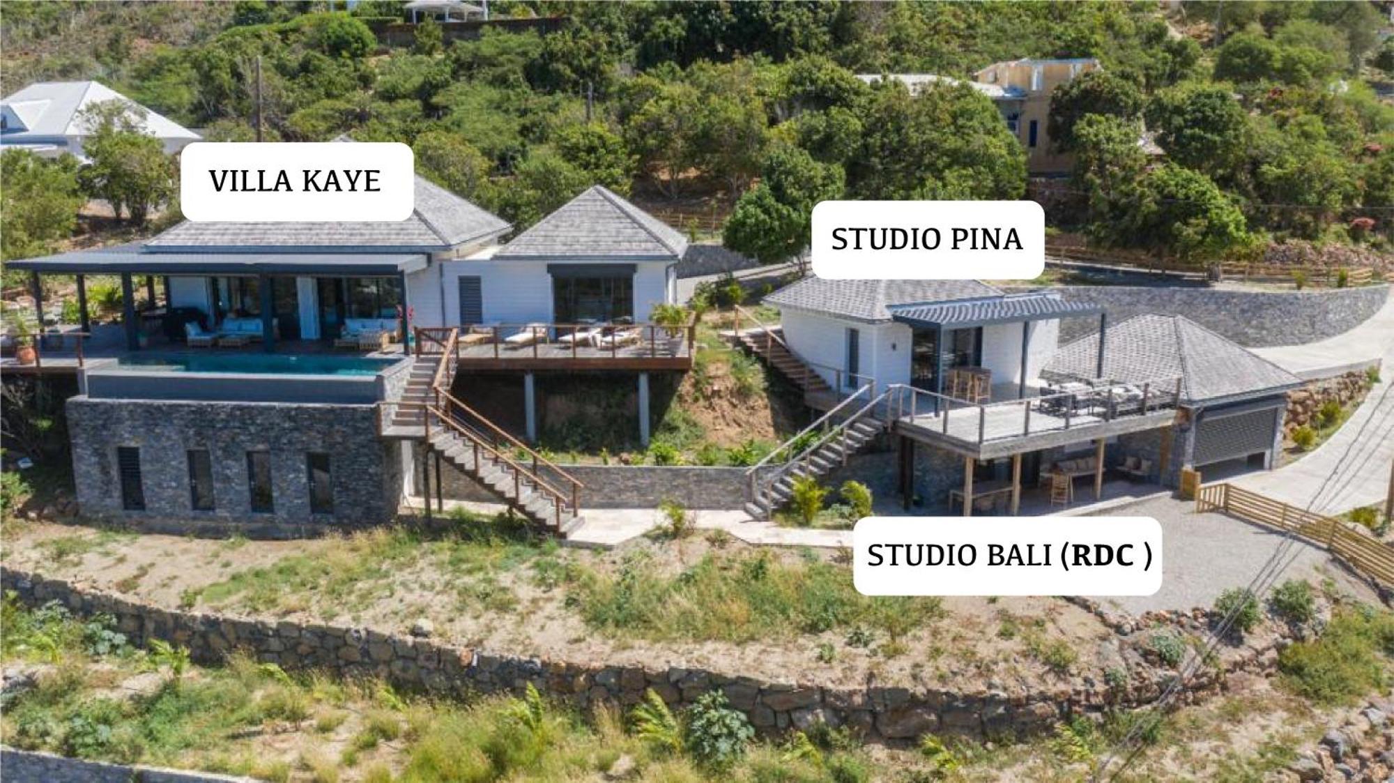 Domaine De Sweet Hill - 4 Villas Et 2 Studios Salines Exteriér fotografie